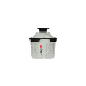 3M PPS Series 2.0 Spray Cup System Kit, Mini (6.8 fl oz, 200 mL), 200u Micron Filter, 1 kit/cs