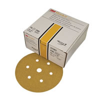 Hookit Gold Disc D/F 01083, 6", P80C, 75 discs/bx