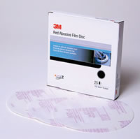 Red Abrasive Stikit Disc, 6 in, P1200, 25 discs per box