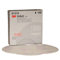 Stikit Finishing Film Disc 01319, 6" , P1000, 100 discs/bx