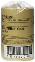 Stikit Gold Disc Roll 01420, 5", P320A, 175 discs/roll