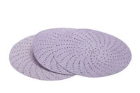 Purple Clean Sanding Hookit Disc, 6 in, P500C, 50 discs per box