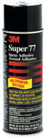 Super 77 Multipurpose Adhesive Aerosol, 24 fl oz Net Wt 16 3/4 oz