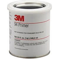 3M Tape Primer 94, Light Yellow, 1 Quart Can