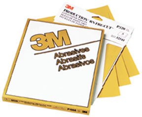 Production Resinite Gold Sheet 02545, 9" x 11", P180A, 50 sheets/sleeve