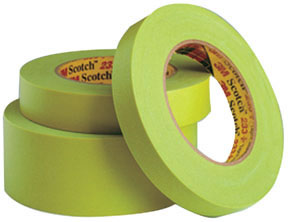 Scotch Performance Masking Tape 233+, 24 mm x 55 m, Sleeve of 6