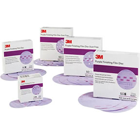 3M Hookit Purple Finishing Film Abrasive Disc 260L