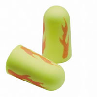 EARsoft Yellow Neon Blasts Uncorded Earplugs