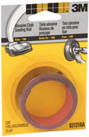 Abrasive Cloth Sanding Roll, 1" x 6', Fine