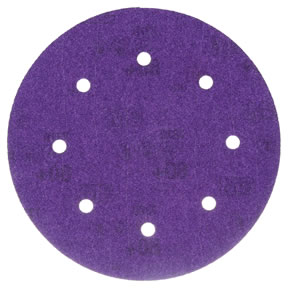 Cubitron II Hookit Clean Sanding Abrasive Disc 737U, 8", 180+, 25 Discs/Carton, 4 Cartons/Case