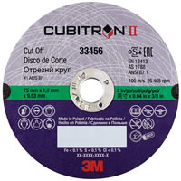 4" Cubitron II Cut-Off Wheels, Pk 5