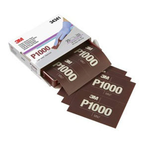 Flexible Abrasive Hookit Sheet, 5.5 in x 6.8 in, P1000