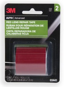 1-1/2" X 60" Red Lens Repair Tape