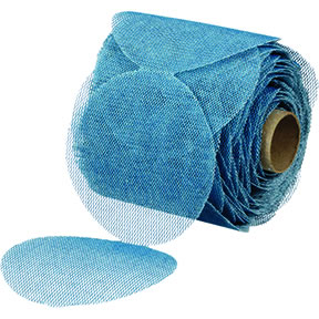 3M Blue Net Disc Roll 36450, 120, 3 in, 100 Discs/Roll, 8 Rolls/Case