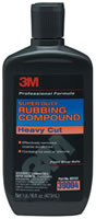 Super Duty Rubbing Compound 39004, 16 oz