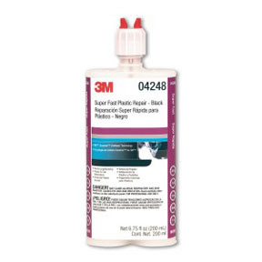 3M Super-Fast Repair Adhesive, 200mL, Black