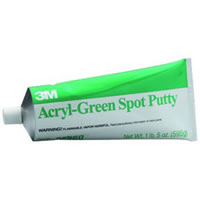 Acryl-Green Spot Putty, 14.5 oz tube