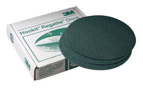 Green Corps Hookit Regalite Disc 00521, 8" dia, 80E, 25 discs/bx