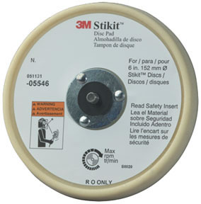 Stikit Low Profile Finishing Disc Pad 05546, 6"