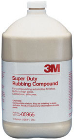 Super Duty Rubbing Compound 05955, 1 Gallon