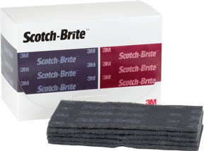 4-1/2" x 9" Scotch-Brite Ultra Fine Durable Flex Hand Pad