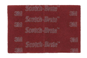 6" x 9" Scotch-Brite PRO Very Fine Grade Hand Pads