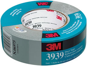 Duct Tape 3939 Silver, 48 mm x 54.8 m Bulk