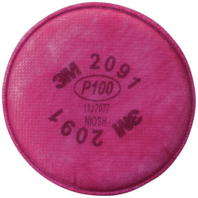 Particulate Filter 2091/07000(AAD), P100, 100/cs