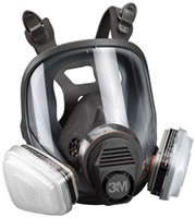 Full Facepiece Respirator Packout 07163, Organic Vapor/P95, Large