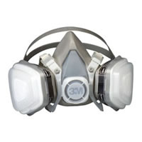 Dual Cartridge Respirator Assembly, Organic Vapor/P95, Medium