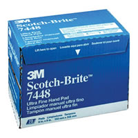 Scotch-Brite Ultra Fine Hand Pad, Gray