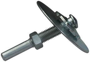 Wheel Mandrel 07491, 2" x 1/4"