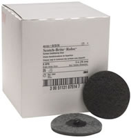 Scotch-Brite Roloc Surface Conditioning Disc 07514 Gray, 3", Super Fine, 25/box