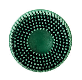 Scotch-Brite Roloc Bristle Disc 07524 Green, 2", Coarse, 10 discs/bx