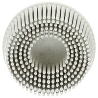 Scotch-Brite Roloc Bristle Disc 07528 White, 2", Fine, 10 discs/bx