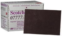 Scotch-Brite Imperial Paint Prep Scuff Pad 07777 Maroon, 9" x 6", 20 pads/box