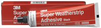 Super Weatherstrip Adhesive 08008 Black, 5 oz Tube