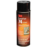 Foam Fast Spray Adhesive 74 Orange, 24 fl oz Aerosol Can