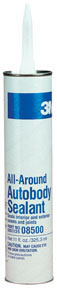 All-Around Autobody Sealant 08500, 1/10 gal cartridge