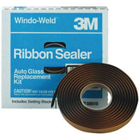 Window-Weld Round Ribbon Sealer 08610, 1/4" x 15' Kit