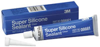 Super Silicone Seal 08661 Clear, 3 oz Tube