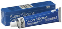 Super Silicone Seal 08662 Black, 3 oz Tube