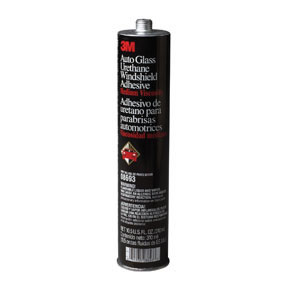 Auto Glass Urethane Windshield Adhesive 08693, 10.5 fl oz Cartridge