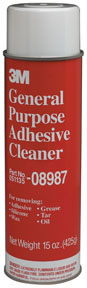 General Purpose Adhesive Cleaner 08987, 15 oz Net Wt