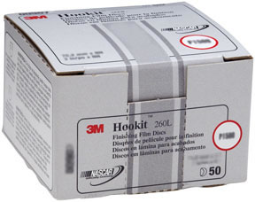 3M Hookit Finishing Film Abrasive Disc, 3 in, P1000