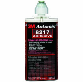 Automix Universal Adhesive 08217 Clear, 200 mL Cartridge, 6/cs