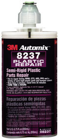 Automix Semi-Rigid Parts Repair 08237, 200 mL Cartridge, 6/cs