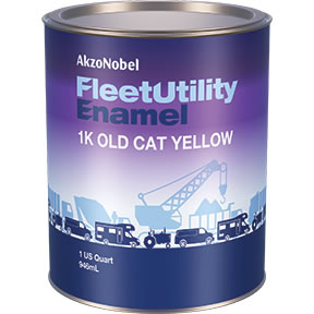 QT Fleet Utility1K Old CAT Yellow