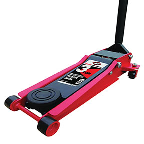 3 TON LOW-PROFILE FLOOR JACK w/ TWO PIECE HANDLE