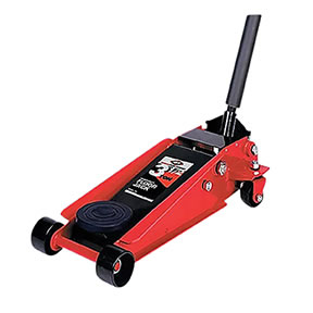 3 1/2 TON HEAVY DUTY FLOOR JACK w/ 2 PIECE HANDLE